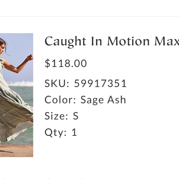 Free people caught in motion dress - Picture 3 of 4